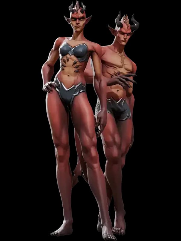 Infernal Demon — Scars of Honor race art